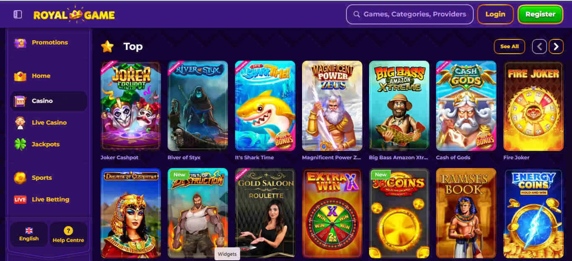 Apostar jogos